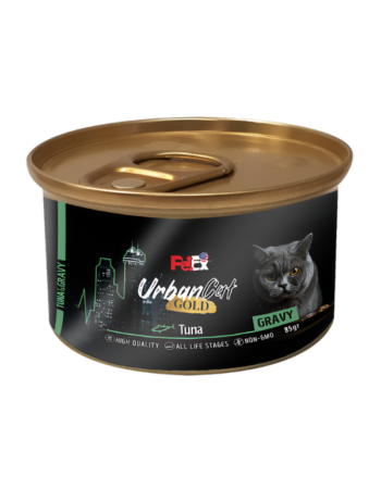 שימורים לחתול אורבן קט ברוטב טונה 70 גר'