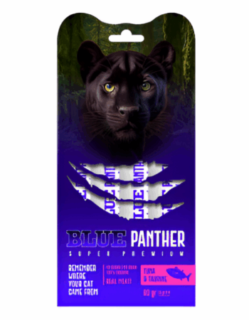 בלו פנתר שלוקים לחתול טונה וטאורין 60 גר'