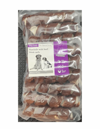 איידוג עצמות לכלב ספירלה בקר קילו