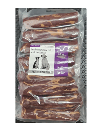 איידוג עצמות לכלב רול ברווז קילו